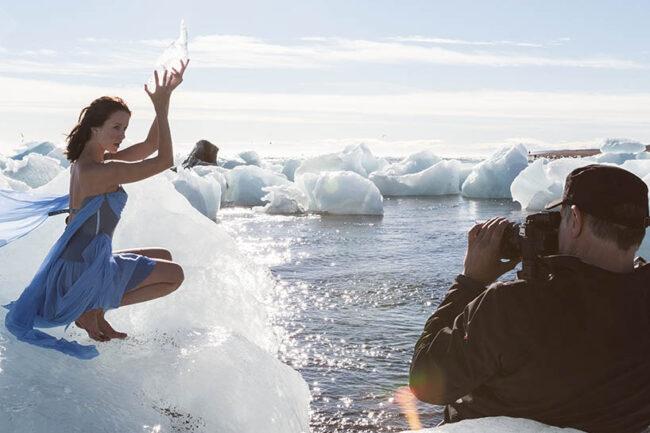 fashion campaign location fashion iceland calendar - creation bureau