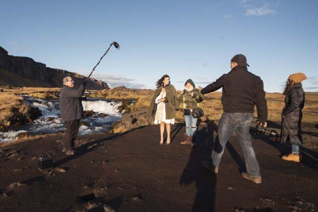 fashion campaign location fashion iceland calendar - creation bureau