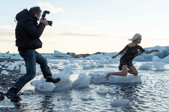 fashion campaign location fashion iceland calendar - creation bureau