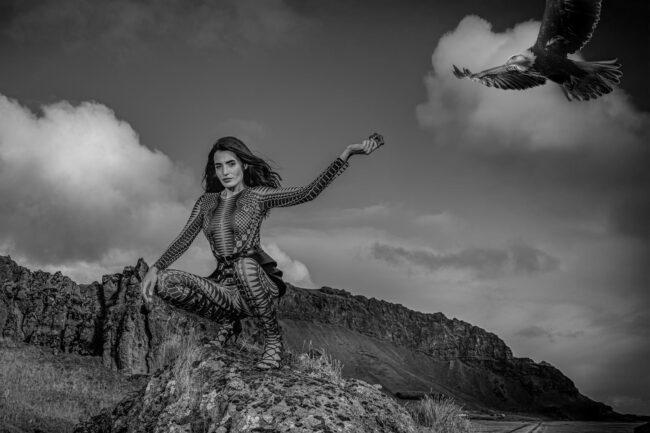 fashion campaign location fashion iceland calendar - creation bureau